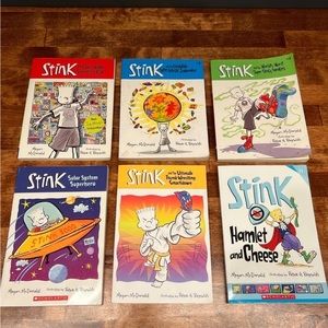 Lot of Stink Moody books Megan McDonald scholastic chapter books